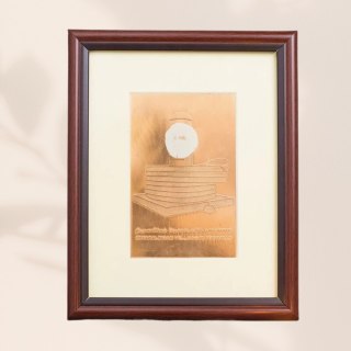 Dhyanalinga Yantra [17x21cm]. AdiYogi Emanuje energią Dhyanalingi.