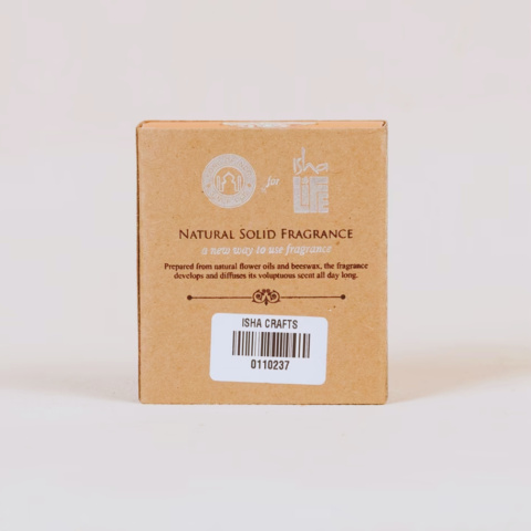 Perfumy unisex w postaci stałej z naturalnym woskiem pszczelim Sandalwood & Vetiver (4g)