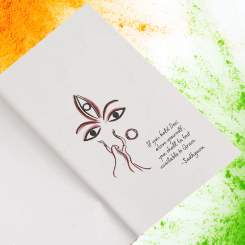 Dziennik Devi papier bananowy (bez wycinania drzew) - ISHA