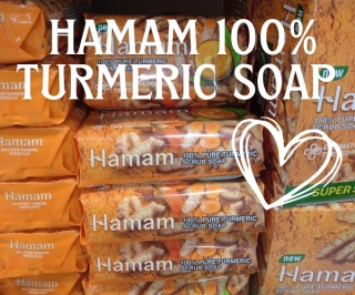 Mydło Hamam Turmeric Scrub Soap 100g Kurkuma