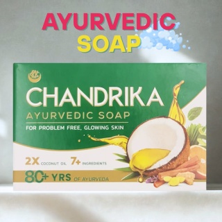 Ayurvedic Soap Chandrika 75g Mydło w kostce