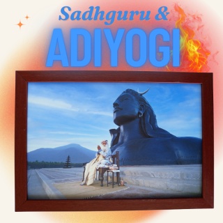 Sadhguru & ADIYOGI - Piekne zdjęcie z Mistrzem ISHA