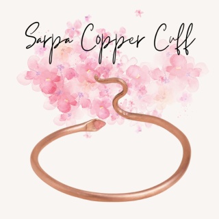 AdiYogi Sarpa Sutra Snake piękna miedziana bransoletka ISHA