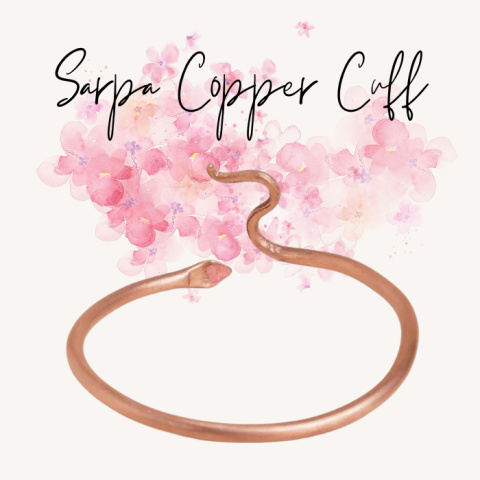 AdiYogi Sarpa Sutra Snake piękna miedziana bransoletka ISHA