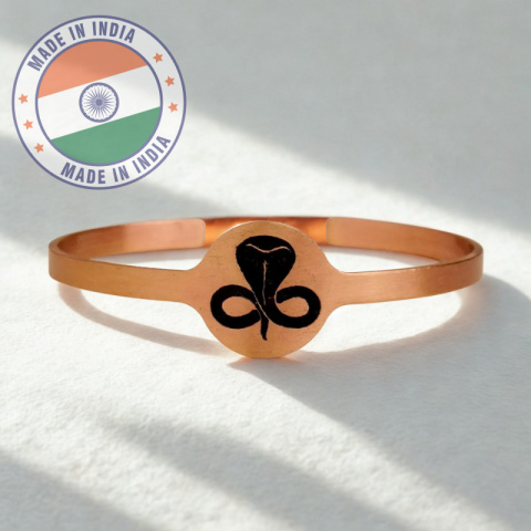 ISHA Naga Miedziana bransoletka 100% Miedzi (ISHA)
