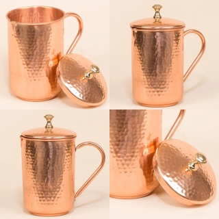 Dzbanek Miedziany Młotkowany – 1500ml Copper ISHA