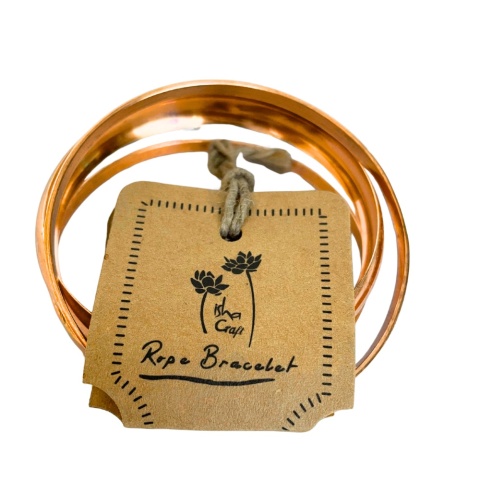 Potrójna Bransoleta COPPER CUFF - Isha