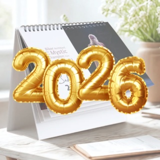 CYTATY Sadhguru Kalendarz 2026 + Święta BLACK