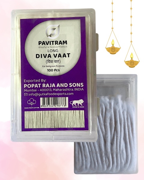 Pudełko Knoty Bawełniane długie do formowania (paczka 100 szt.)