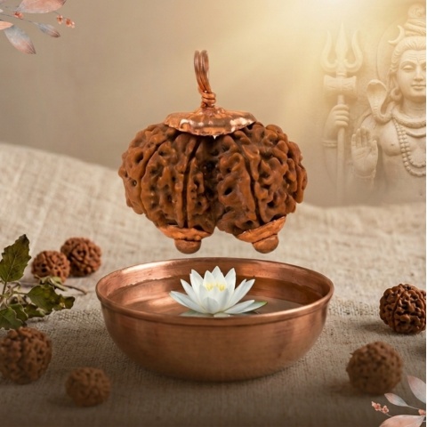 Gaurishankar Królowa Rudrakshy Konsekrowana Isha Gauri-Shankar Gowrishanker