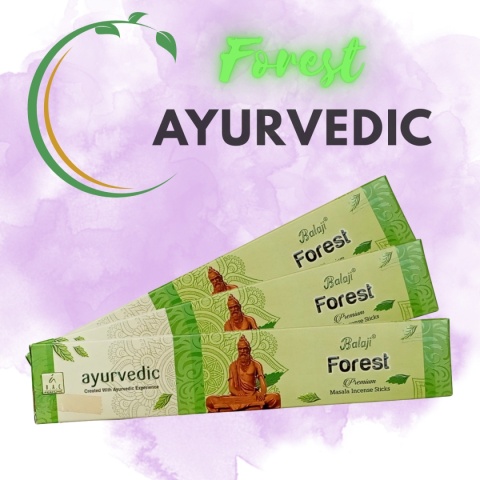 INDYJSKIE KADZIDEŁKA BALAJI FOREST AYURVEDIC PREMIUM MASALA 15g