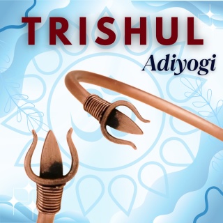 ISHA Trishul Snake Cuff bransoletka 100% Miedzi