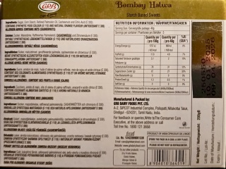 Indyjski deser Bombay Halwa GRB 200g