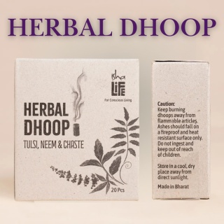 Herbal Dhoop (20 szt.). Z Chaste, Tulsi i Neem.