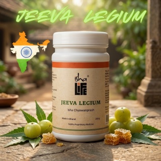Jeeva Legium Chyawanprash (250 g). Tradycyjny przepis Siddha na odporność