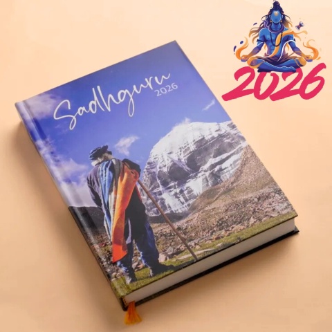 Kalendarz Dziennik książkowy 2026 Sadhguru - ISHA