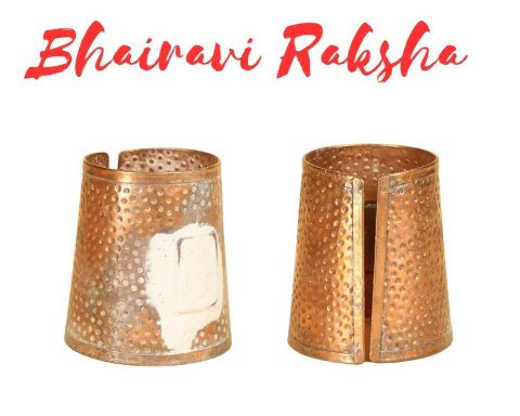 Konsekrowana Bhairavi Raksha - Rozmiar L Tarcza łaski i ochrony Devi