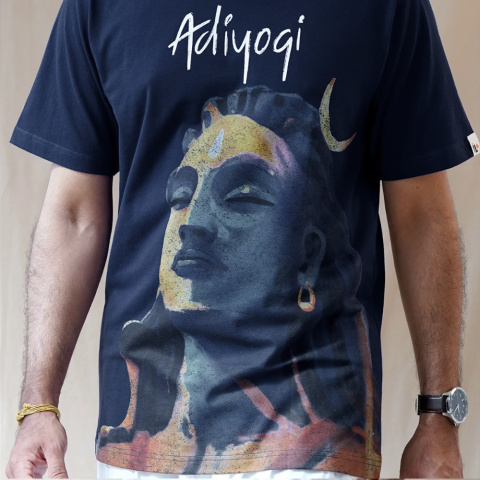 Koszulka Adiyogi Vibrant - T-shirt ISHA UNISEX
