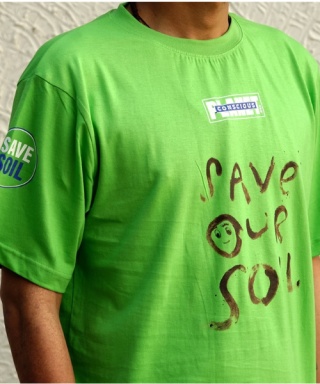 T-shirt Unisex Save Soil – Zielony manifest dla naszej planety