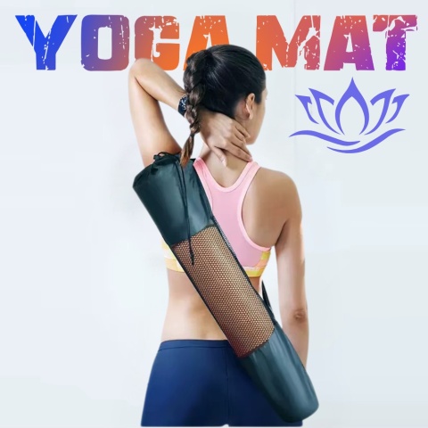 ASANA Profesjonalna Mata do Jogi – Zestaw Premium (Róż & Granat)