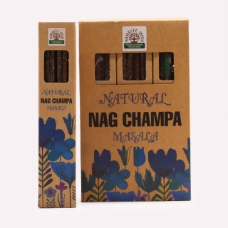 NAG CHAMPA MASALA NATURALNE BOTANICZNE KADZIDEŁKA 10 szt.