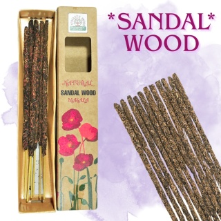 NATURALNE BOTANICZNE KADZIDEŁKA SANDAL WOOD MASALA 10 szt.