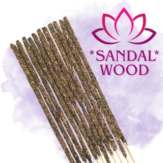 NATURALNE BOTANICZNE KADZIDEŁKA SANDAL WOOD MASALA 10 szt.