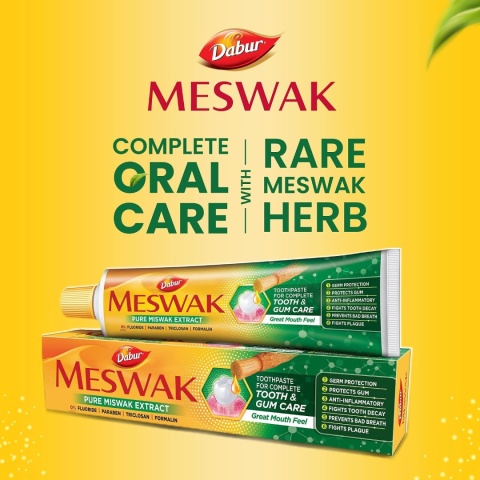 Ziołowa Pasta do Zębów Dabur Meswak (100 g)