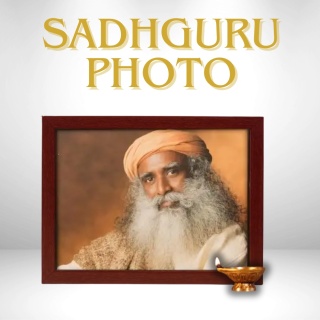 Sadhguru Photo 17x22cm - zdjęcie z podpórką ISHA
