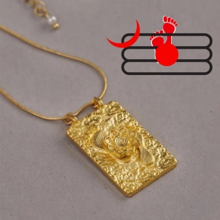 Naszyjnik Padam i Lotos – Symbol Łaski i Rozkwitu (Isha Life)