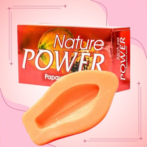 Nature Power Papaya Aura Mydło w kostce 125g