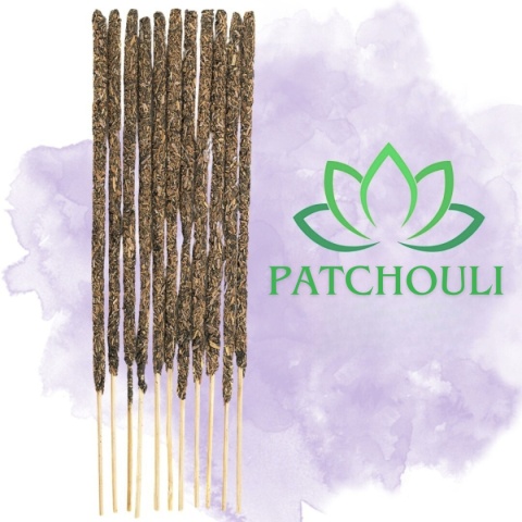 PATCHOULI NATURALNE BOTANICZNE KADZIDEŁKA 10 szt.