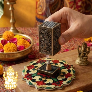 Podstawka Stojak pod kadzidełka STOŻKOWE i Backflow