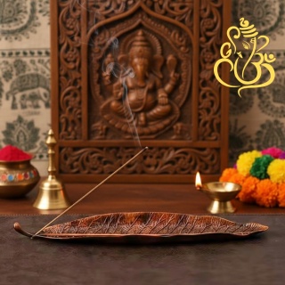 Podstawka Stojak pod kadzidełka LIŚĆ