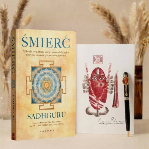 ZESTAW Książka Śmierć + Dziennik DEVI + Długopis Linga Bhairavi