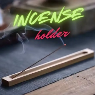 Podstawka stojak do kadzidełek - drewniany