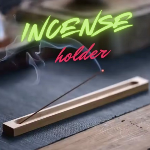 Podstawka stojak do kadzidełek - drewniany