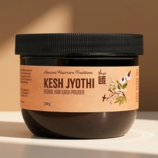 Kesh Jyothi 100 g. (Ziołowy proszek do mycia włosów)