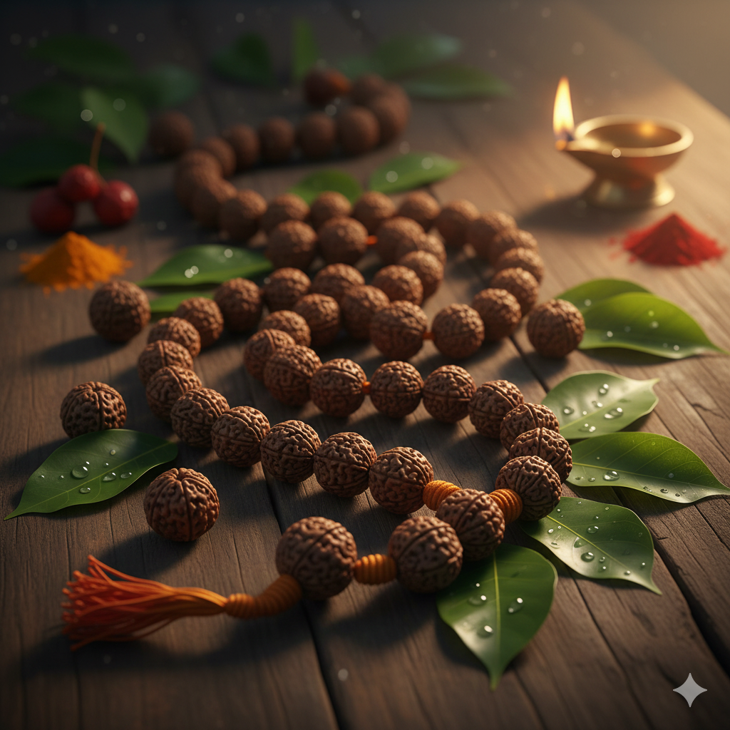 Rudraksza a Ajurweda: Jak święte nasiona wpływają na Twoje zdrowie?